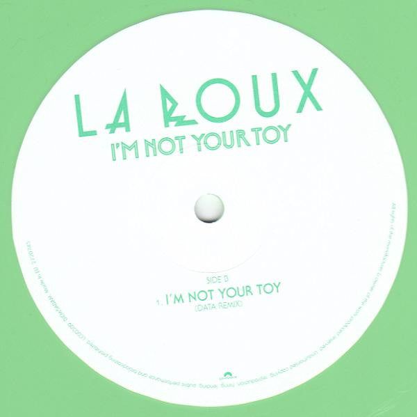 La Roux : I'm Not Your Toy (12", Gre)