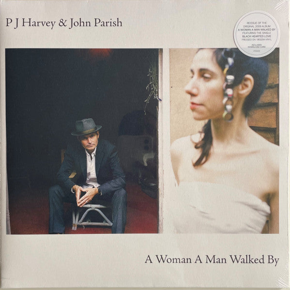 PJ Harvey & John Parish : A Woman A Man Walked By (LP, Album, RE, 180)