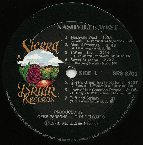 Nashville West : Nashville West (LP, Album)