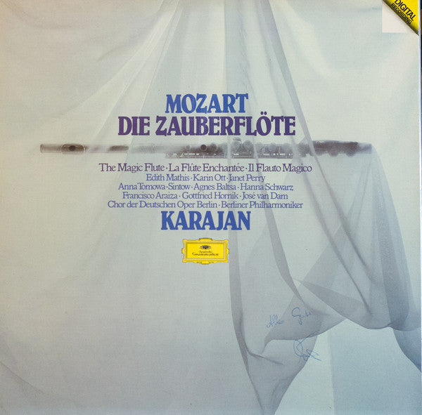 Wolfgang Amadeus Mozart, Herbert Von Karajan : Die Zauberflöte (3xLP, Dig + LP, Maxi, Mono + Box, Ltd)