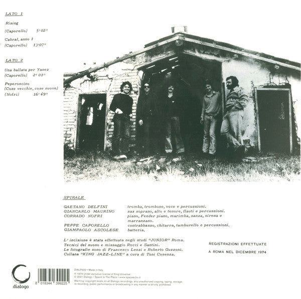 Spirale (2) : Spirale (LP, Album, Ltd)
