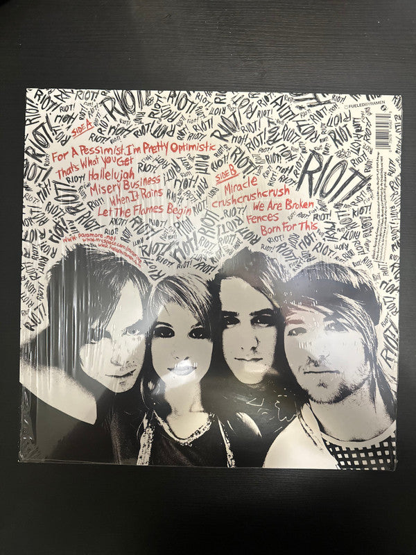 Paramore : Riot! (LP, Album, Ltd, RE, Sil)