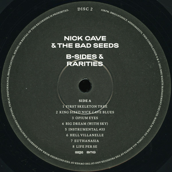 Nick Cave & The Bad Seeds : B-Sides & Rarities (Part II) (2xLP, Comp, 180)