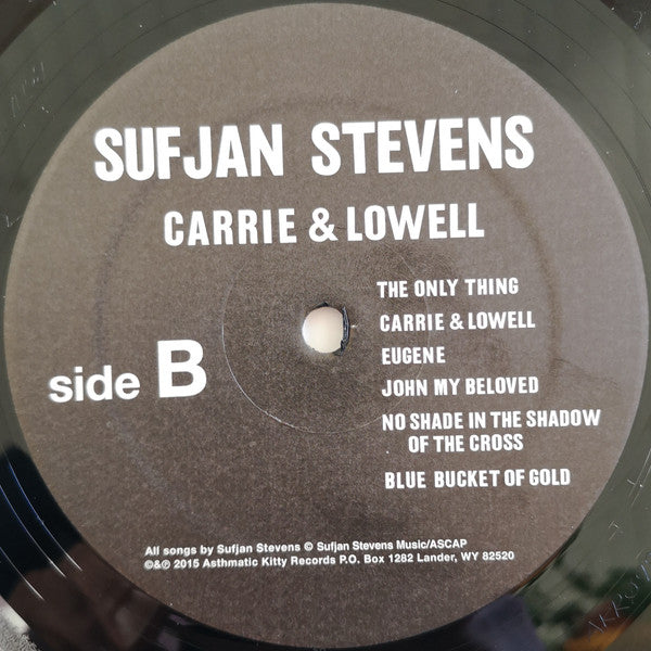 Sufjan Stevens : Carrie & Lowell (LP, Album)