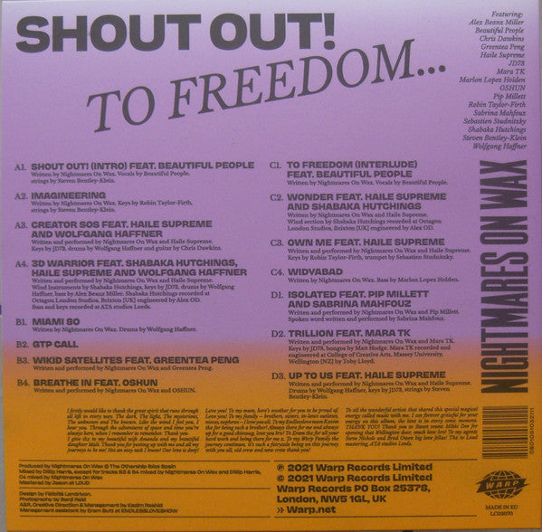 Nightmares On Wax : Shout Out! To Freedom... (2xLP, Album)