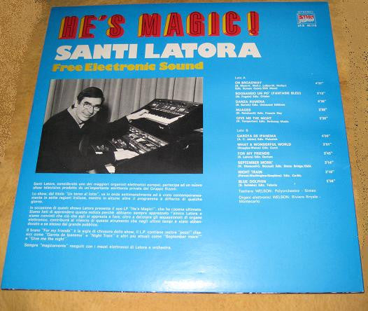 Santi Latora : He's Magic! (LP, Album)