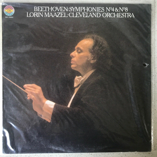 Ludwig van Beethoven, Lorin Maazel ∙ The Cleveland Orchestra : Symphonies N°4 & N°8 (LP, RP)