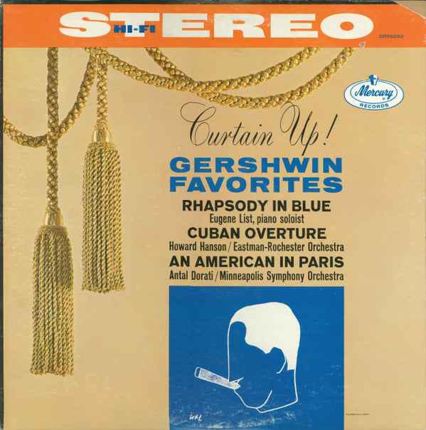 George Gershwin : Curtain Up! Gershwin Favorites (LP, Comp)