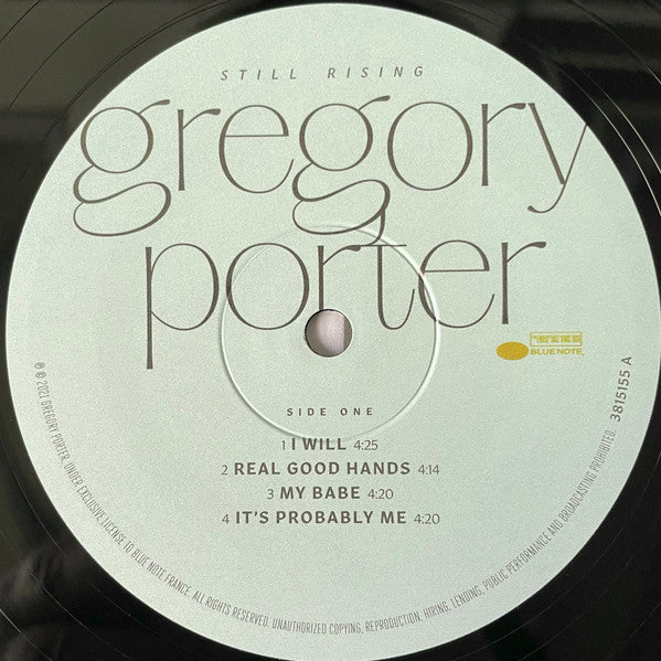 Gregory Porter : Still Rising (LP, Album)