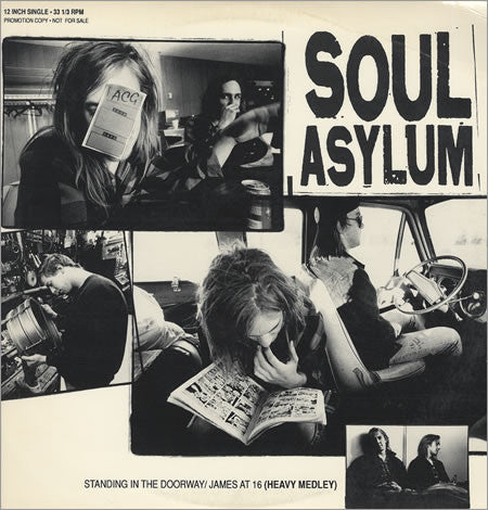 Soul Asylum (2) : Standing In The Doorway (12", Single, Promo)