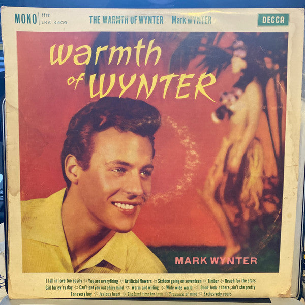 Mark Wynter : The Warmth Of Wynter (LP, Album, Mono)