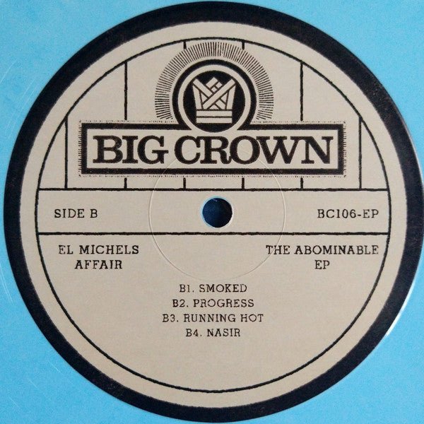 El Michels Affair : The Abominable EP (12", EP, Ltd, Bab)