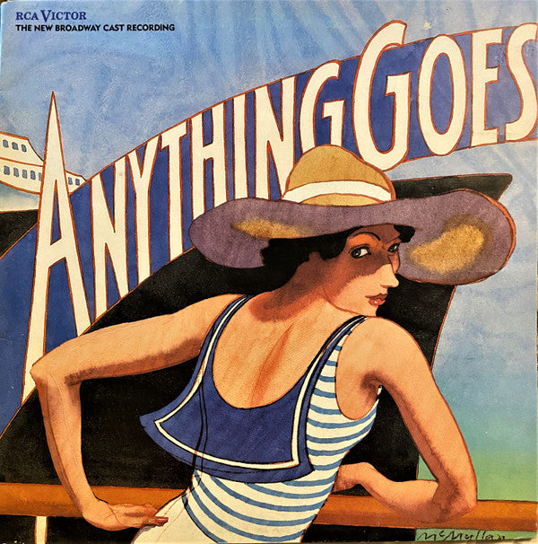 Cole Porter, Various : Anything Goes (The New Broadway Cast Recording) (LP, Album, Gat)