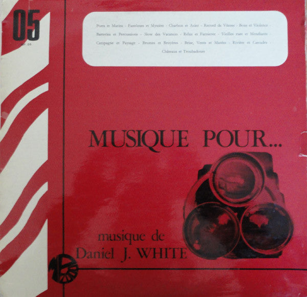 Daniel J. White : Musique Pour... Journal Parlé Et Télévisé (LP)