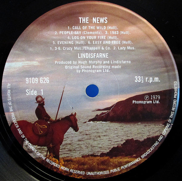 Lindisfarne : The News (LP, Album)