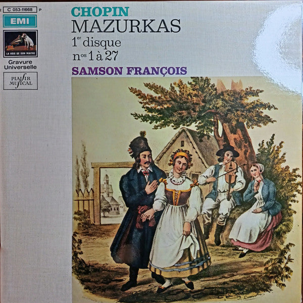 Samson François - Frédéric Chopin : Mazurkas N° 1 À N° 27 (LP, Album, RE)