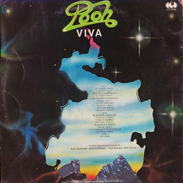 Pooh : Viva (LP, Album, Gat)