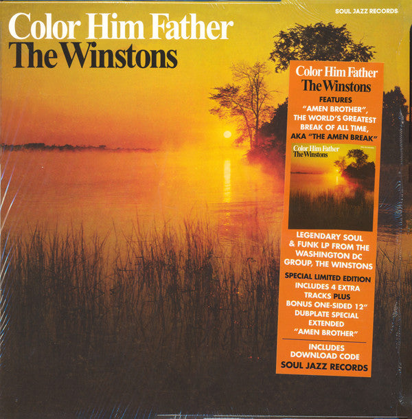 The Winstons : Color Him Father (LP, Album, RE + 12", S/Sided + Ltd)