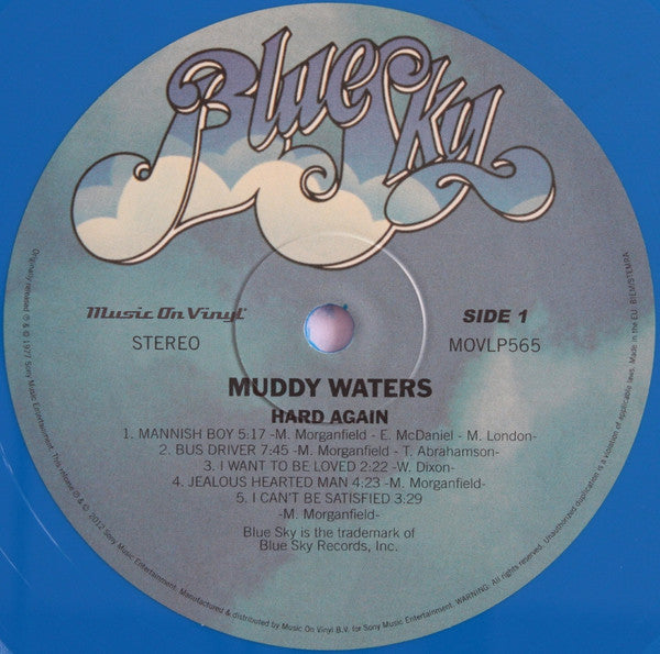 Muddy Waters : Hard Again (LP, Album, Ltd, Num, RE, Blu)
