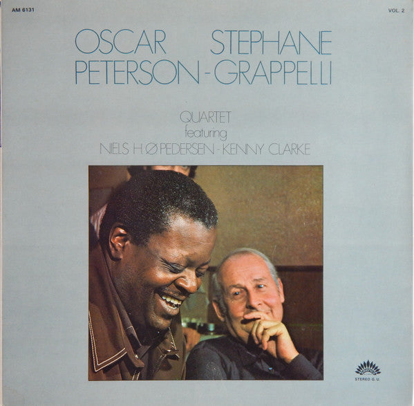 Oscar Peterson - Stephane Grappelli Quartet* : Oscar Peterson - Stephane Grappelli Quartet Vol. 2 (LP, Album, Gat)