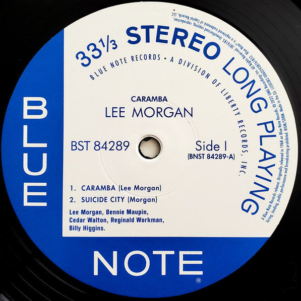 Lee Morgan : ¡Caramba! (LP, Album, RE, 180)