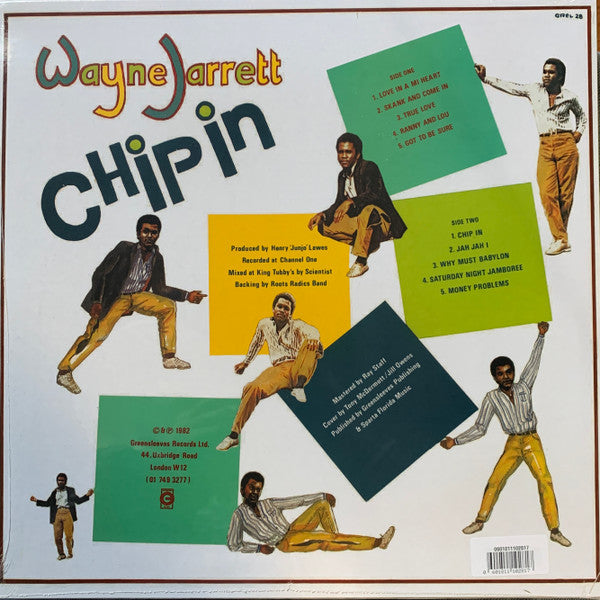 Wayne Jarrett : Chip In (LP, Album, RE)