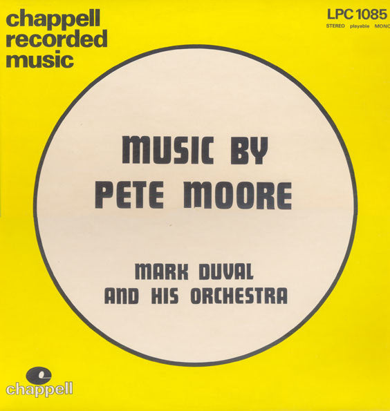 Mark Duval And His Orchestra* : Music By Pete Moore (LP)