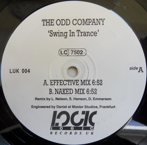 The Odd Company : Swing In Trance (12")