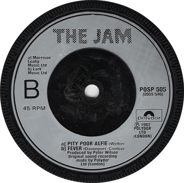 The Jam : The Bitterest Pill (I Ever Had To Swallow) (7", Single, Fre)