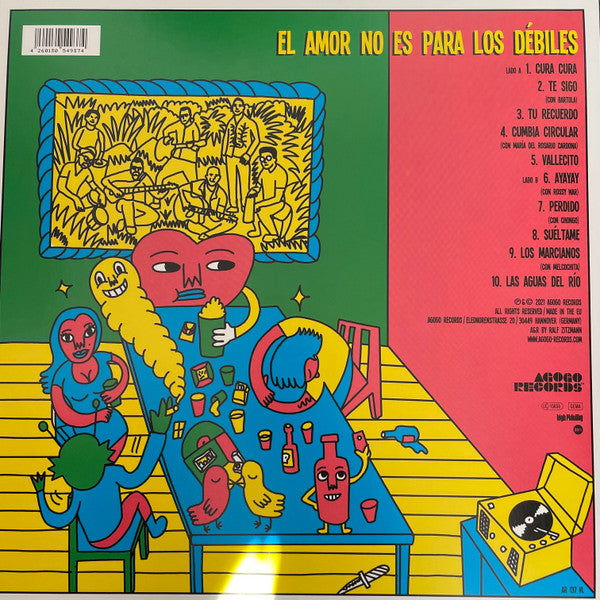 Bareto : El Amor No Es Para Los Débiles (12", Album)