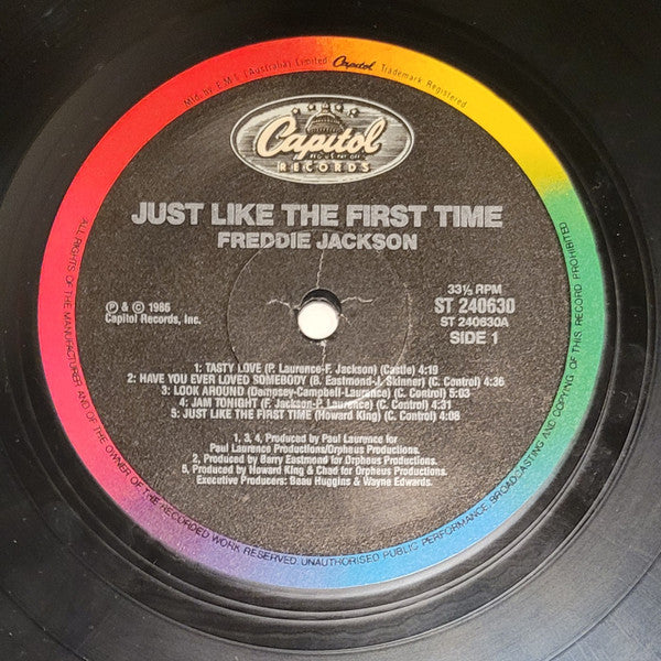 Freddie Jackson : Just Like The First Time (LP, Album)