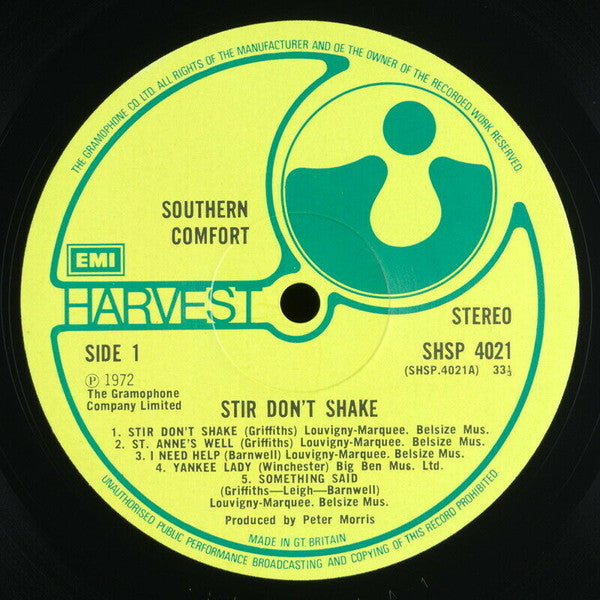 Southern Comfort (3) : Stir Don't Shake (LP)