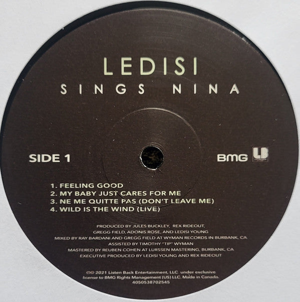 Ledisi : Ledisi Sings Nina (LP, Album)