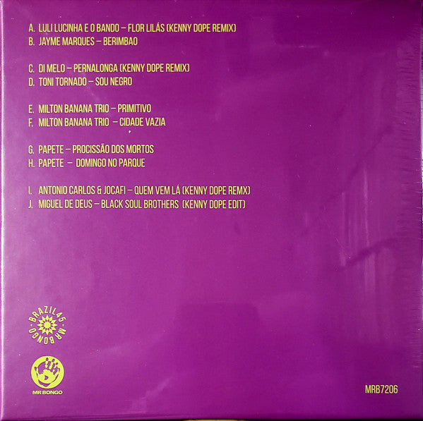 Various : Brazil45: Mr Bongo x Kenny Dope (5x7" + Box, Comp, Ltd)