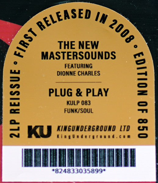 The New Mastersounds Featuring Dionne Charles : Plug & Play (2xLP, Ltd, RE)