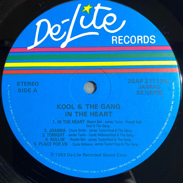 Kool & The Gang : In The Heart (LP, Album)