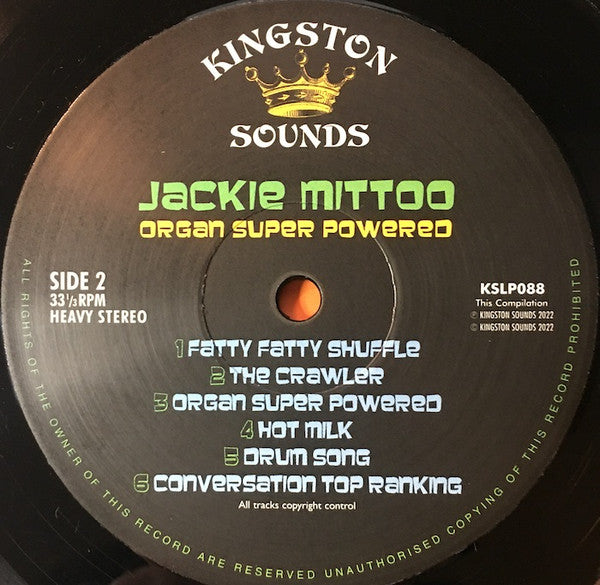 Jackie Mittoo : Organ Super Powered (LP, Comp)