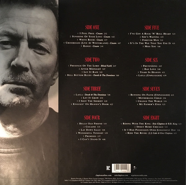 Eric Clapton : Complete Clapton (4xLP, Comp, 180 + Box)