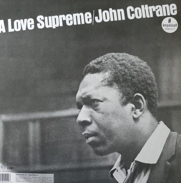 John Coltrane : A Love Supreme (LP, Album, RE, RM, Gat)