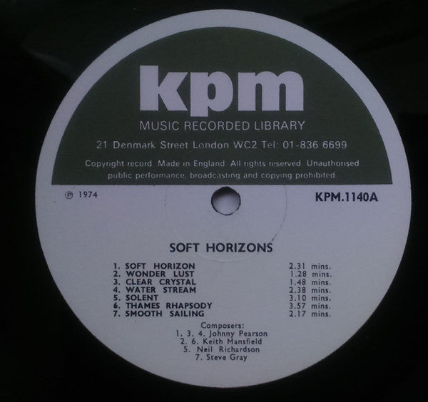 Various : Soft Horizons (LP)