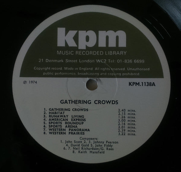 Various : Gathering Crowds (LP)