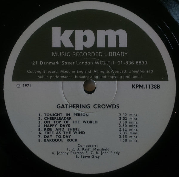 Various : Gathering Crowds (LP)