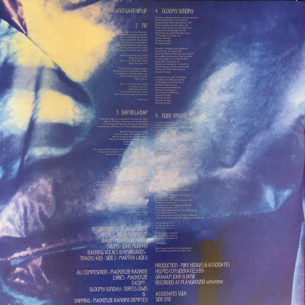 The Associates : Sulk (LP, Album, RE, RM, Blu)