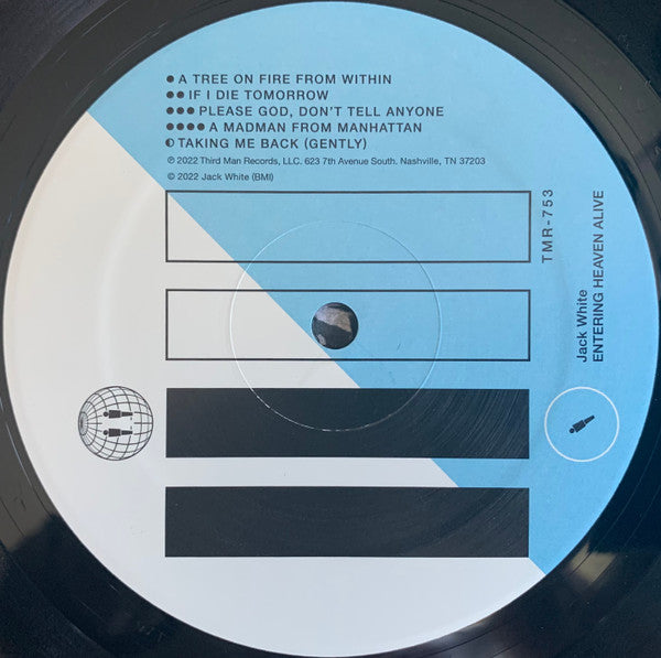 Jack White (2) : Entering Heaven Alive (LP, Album)