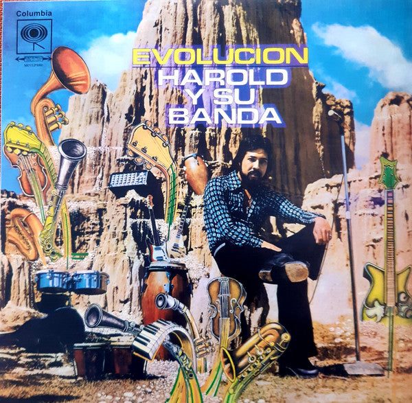 Harold Y Su Banda : Evolucion (LP, Album, Ltd, RE, Gre)