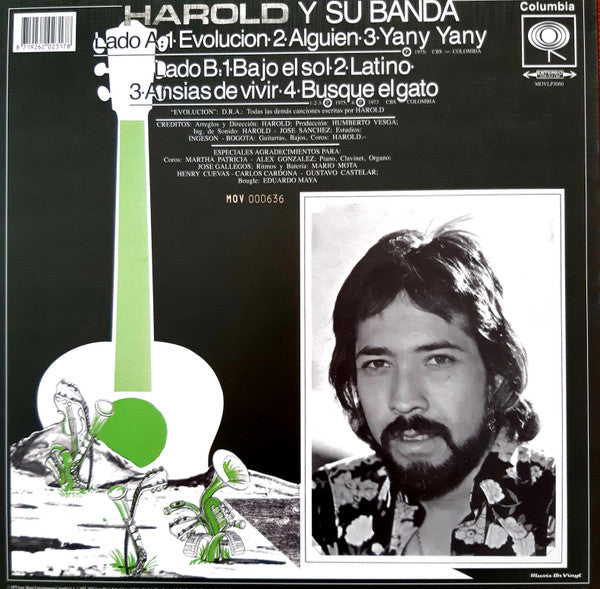 Harold Y Su Banda : Evolucion (LP, Album, Ltd, RE, Gre)