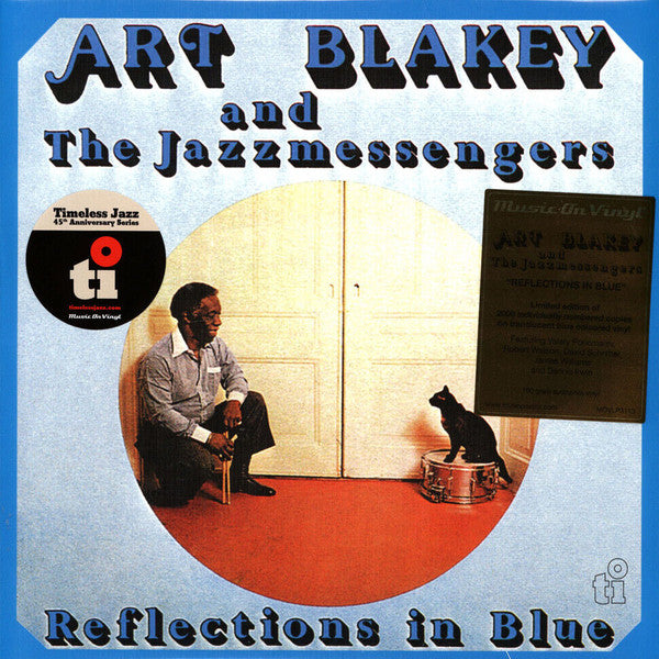 Art Blakey & The Jazz Messengers : Reflections In Blue (LP, Album, Num, RE, RM, 180)