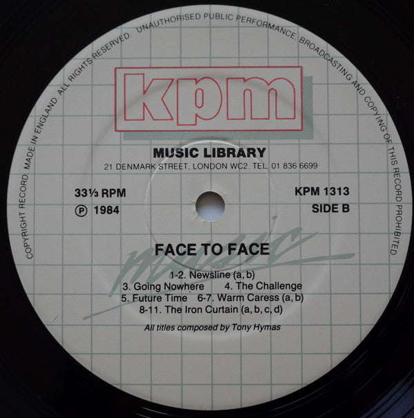 Tony Hymas : Face To Face (LP)