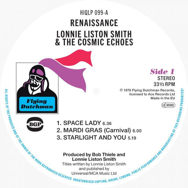 Lonnie Liston Smith And The Cosmic Echoes : Renaissance (LP, Album, RE)