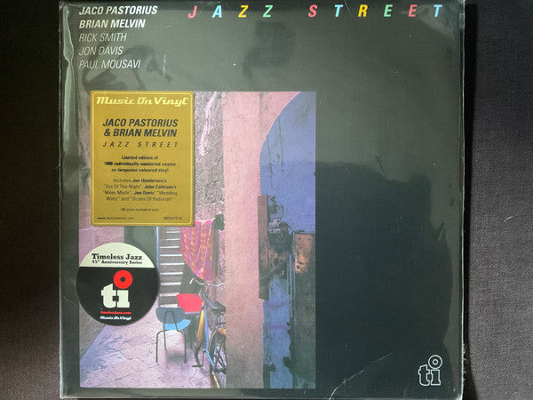 Jaco Pastorius, Brian Melvin : Jazz Street (LP, Ltd, Num, RE, RM, Tur)